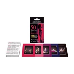 Kheper Games Zestaw Kart 50 Pozycji Bondage - Gra Towarzyska dla Par