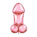 Little Genie Glitterati Balon Foliowy 3Ft Rożowe Złoto Dekoracyjny