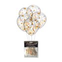 Little Genie Glitterati Boobie - Balony z konfetti 5 szt. 28 cm