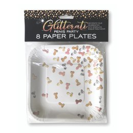 Little Genie Glitterati Talerze papierowe 7