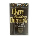 Little Genie Happy F'ing Birthday dekoracja na tort urodzinowy