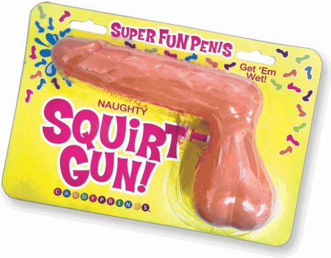 Little Genie Party Gun - pistolet imprezowy z funkcją natrysku, biały