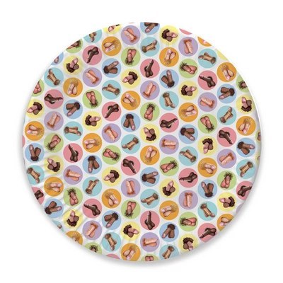 Little Genie Party Plates 7'' - Zestaw 8 papierowych talerzy imprezowych Little Genie Party Plates 7'' - Zestaw 8 papierowych talerzy imprezowych