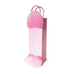 Little Genie - Torba prezentowa z cekinami, wysoka, ozdobna