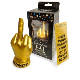 Little Genie Trofeum dekoracyjne F-U Funger złote 17,5 cm