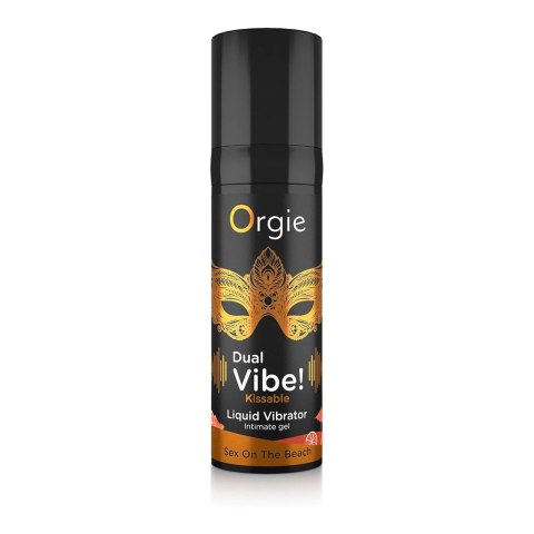 Orgie Dual Vibe! żel o smaku koktajlu Sex On The Beach 15 ml Orgie Dual Vibe! żel o smaku koktajlu Sex On The Beach 15 ml