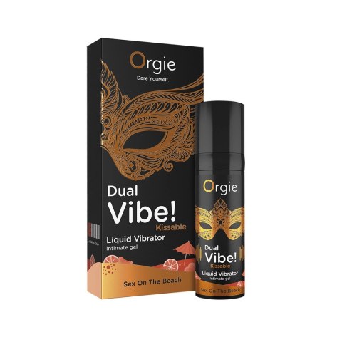 Orgie Dual Vibe! żel o smaku koktajlu Sex On The Beach 15 ml Orgie Dual Vibe! żel o smaku koktajlu Sex On The Beach 15 ml