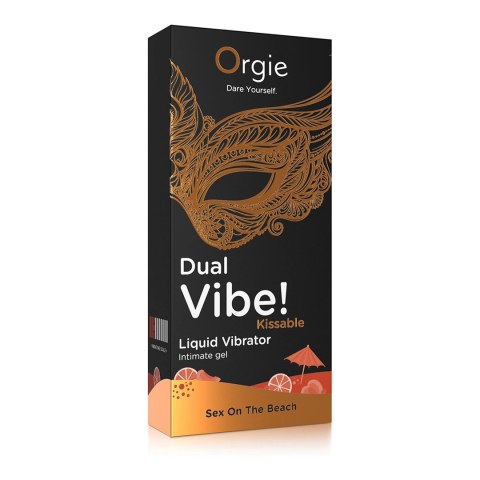 Orgie Dual Vibe! żel o smaku koktajlu Sex On The Beach 15 ml Orgie Dual Vibe! żel o smaku koktajlu Sex On The Beach 15 ml