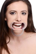 XR Brands U-kształtny ogranicznik ust niebieski, plastikowy 11,4 cm