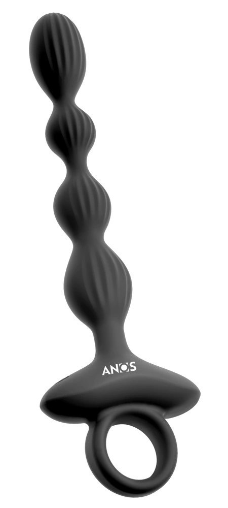 ANOS Flexible Beads model z 2 silnikami i 10 trybami wibracji, czarne