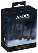 ANOS Zestaw 3 korkow treningowych silikonowych z anatomiczną końcowką