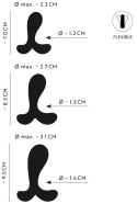 ANOS Zestaw 3 korkow treningowych silikonowych z anatomiczną końcowką