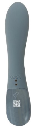 Beau Coeur Velina Rabbit - dwusilnikowy model silikonowy, 20 cm, rożowy