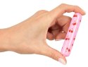 Beau coeur LEO Mini Wibrator 10 Trybow Rożowy Leo 8,7 cm
