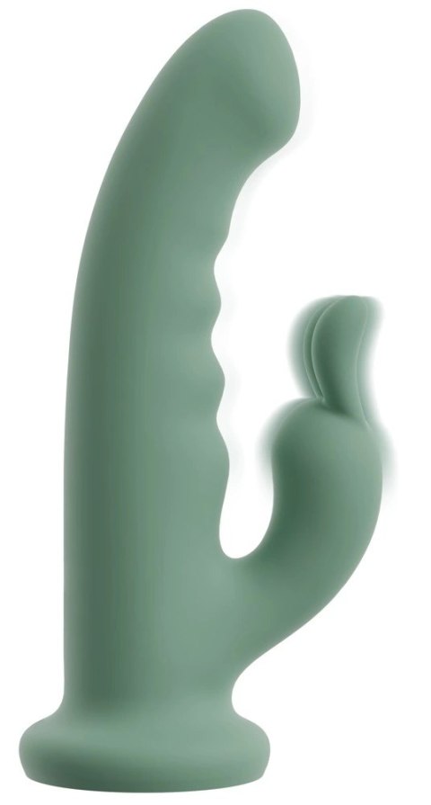 Beau coeur Luvio Rotating Soft - wibrujący model z obrotową głowicą, silikon, 19,3 cm