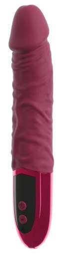 Beau coeur Varelo Natural Vibrator czerwony, 23 cm, 12 trybow