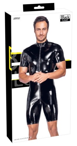 Black Level Kombinezon Winylowy 3XL Czarny z 3-kierunkowym zamkiem