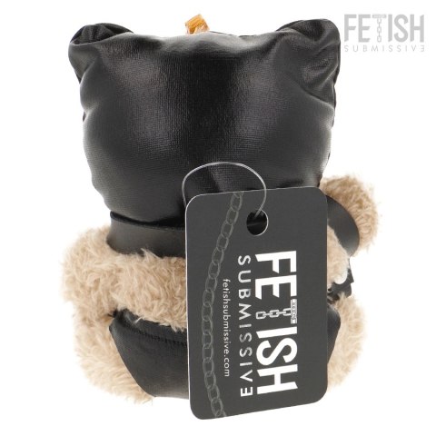 Fetish Submissive Momo Pluszowy Miś Kolekcjonerski z Kapturem 14 cm
