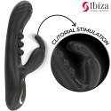 Ibiza Rabbit Pulsator - Model z podwojną stymulacją, silikon medyczny, fioletowy