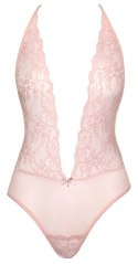Kissable Body Pink L/XL - koronkowy model z regulowanymi ramiączkami