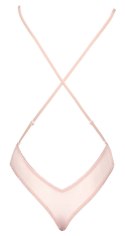 Kissable Body Pink L/XL - koronkowy model z regulowanymi ramiączkami