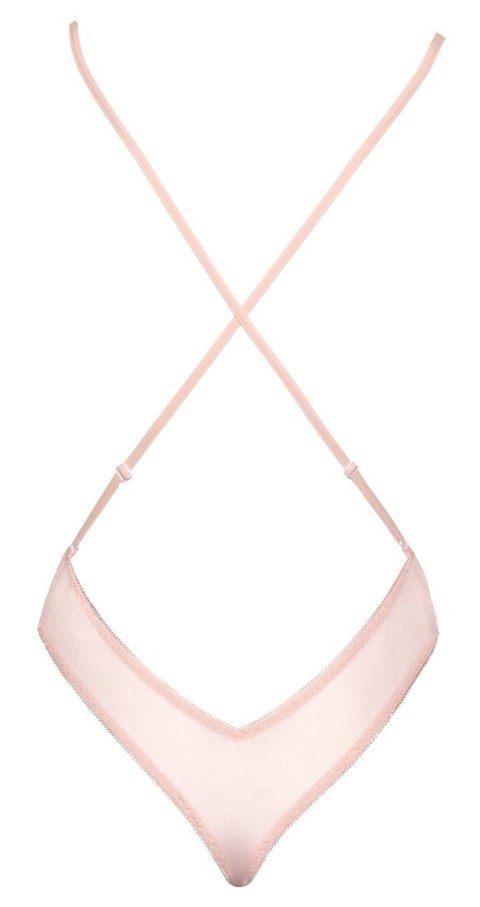 Kissable Body Pink L/XL - koronkowy model z regulowanymi ramiączkami