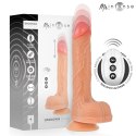 MR INTENSE Brosnan model z dynamicznym ruchem i pilotem 22 cm silikonowy