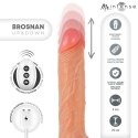 MR INTENSE Brosnan model z dynamicznym ruchem i pilotem 22 cm silikonowy