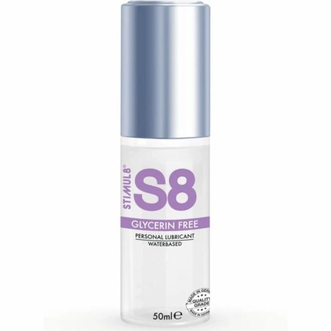 STIMUL8 S8 Lubrykant wodny bez gliceryny 50 ml - formuła hypoalergiczna