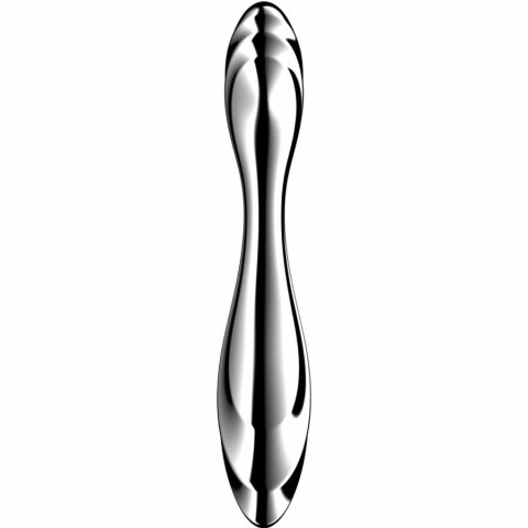 Satisfyer Pure Gravity 2 stalowy dwustronny model z falistą strukturą
