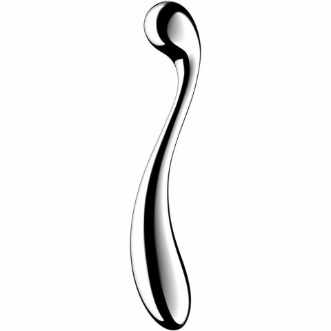 Satisfyer Star Force 4 - dwustronny masażer ze stali nierdzewnej XXL
