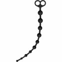 ToyJoy Flexible Beads - Elastyczne kulki silikonowe 38 cm czarne