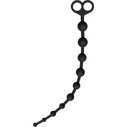 ToyJoy Flexible Beads - Elastyczne kulki silikonowe 38 cm czarne