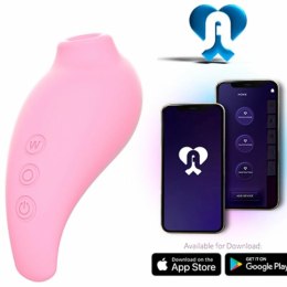 Adrien Lastic Revelation Pink - Intymny stymulator falowy z aplikacją, rożowy