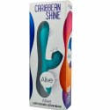 Alive Caribbean Shine Blue - zaawansowany model z falami pulsacyjnymi 21 cm