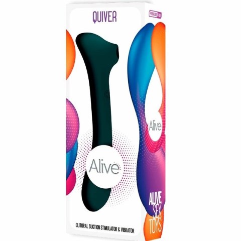 Alive Kohało Zielony System Fali z Funkcją Ssania i Wibracji 20,2 cm