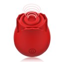 MIA Rose 2.0 Dwugłowicowy stymulator impulsowy IPX6 silikonowy rożowy