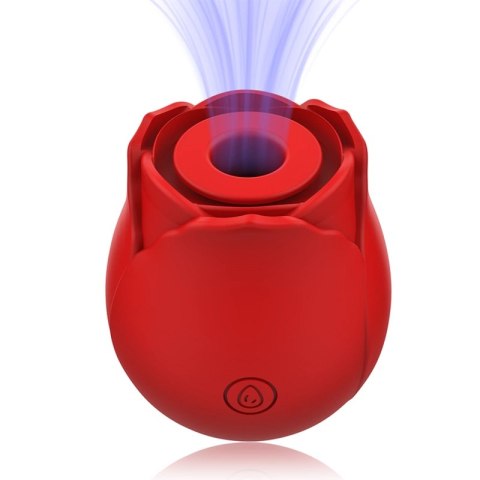 MIA Rose 2.0 Dwugłowicowy stymulator impulsowy IPX6 silikonowy rożowy