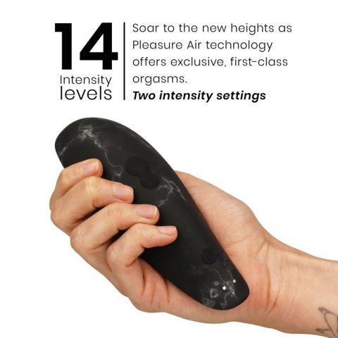 Womanizer Classic 2 Marilyn Monroe Czarny Marmur - System ciśnieniowy IPX7