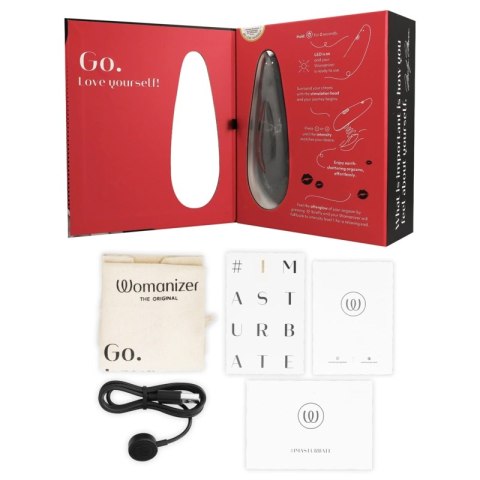 Womanizer Classic 2 Marilyn Monroe Czarny Marmur - System ciśnieniowy IPX7