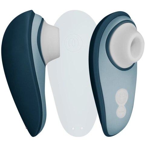 Womanizer Liberty 2 Air Pulse - kompaktowy model z falami powietrza, niebieski