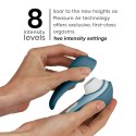 Womanizer Liberty 2 Air Pulse - kompaktowy model z falami powietrza, niebieski