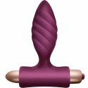 Climaximum Desire - Zestaw wibrujący skręcony + korek anatomiczny, silikon, wodoodporny