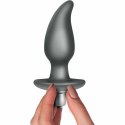 Climaximum Idosi - Wibrujący korek analny z 10 trybami, silikonowy, czarny