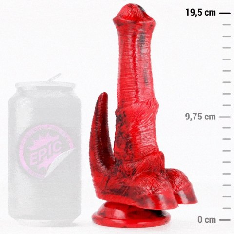 EPIC Cybersilicock Vulcanus Night Dragon - model silikonowy, 19,5 cm