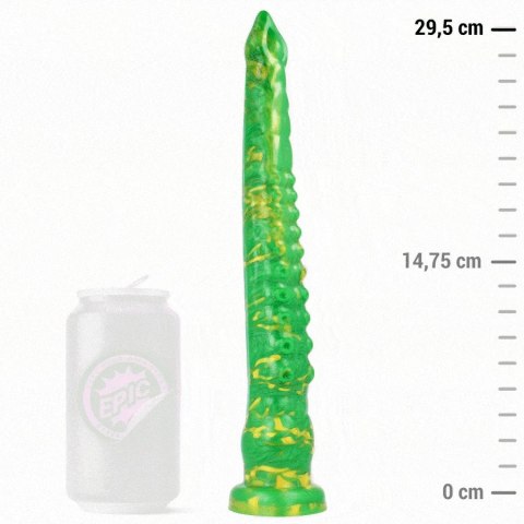 EPIC Hylos Zielony Błysk - model silikonowy, 29,5 cm, ergonomiczny