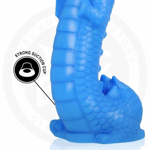 EPIC NAGA Niebiański Smok - model anatomiczny silikonowy XL, niebieski