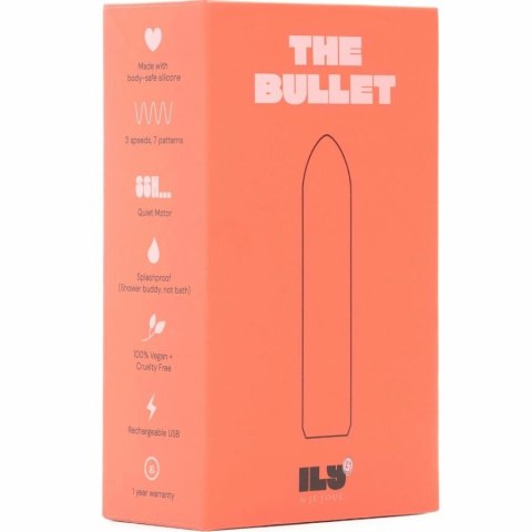 Je Joue ILY Bullet rożowy - dyskretny mini masażer ładowalny