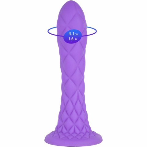 SilexD Dreamy Fantasy 18,5 cm termoaktywny silikon fioletowy