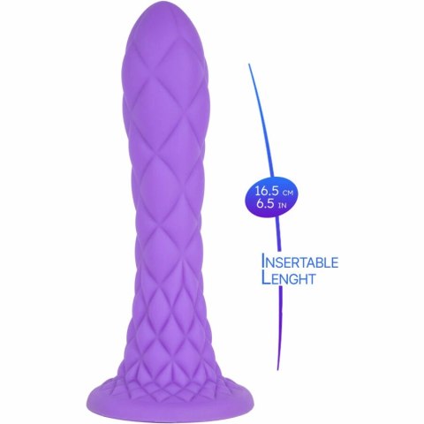 SilexD Dreamy Fantasy 18,5 cm termoaktywny silikon fioletowy